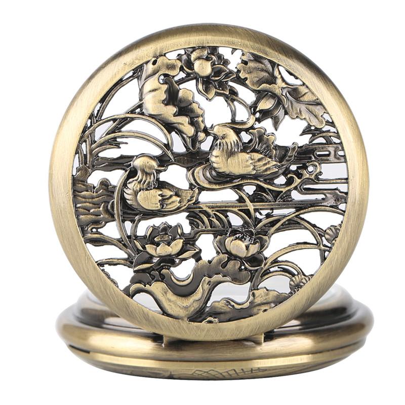Montre à Gousset Automatique Oiseaux et Fleurs - Goussets Béguin - 3