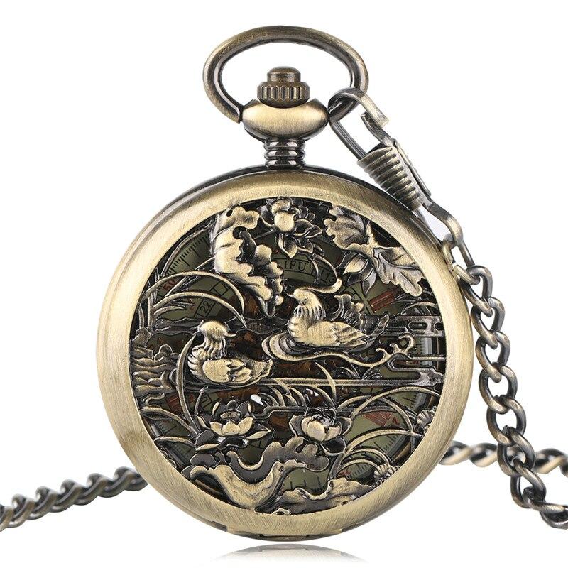 Montre à Gousset Automatique Oiseaux et Fleurs - Goussets Béguin - 1