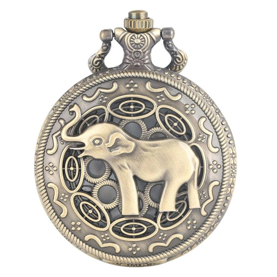Montre à Gousset Éléphant D'Asie - Goussets Béguin - 4