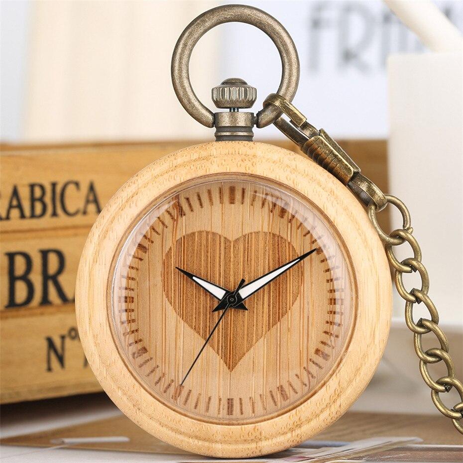 Montre à Gousset Heart Wood - Goussets Béguin - 1