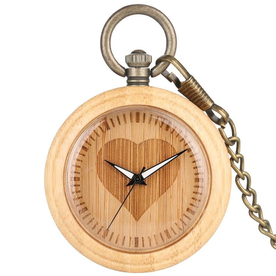 Montre à Gousset Heart Wood - Goussets Béguin - 5