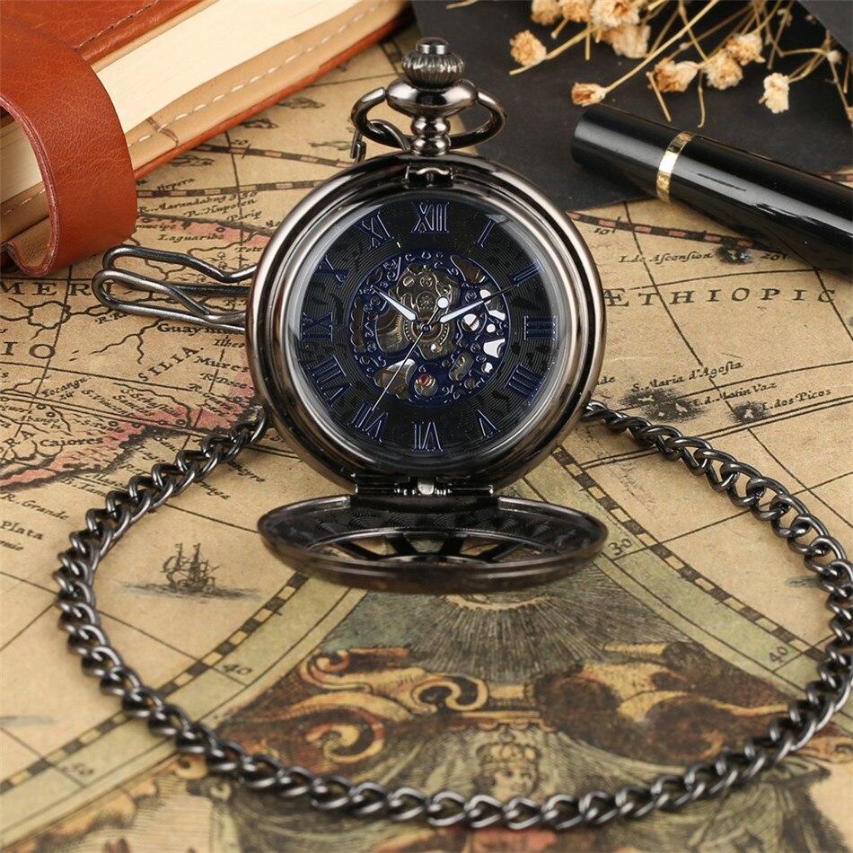 Montre à Gousset Mécanique Black Wheel - Goussets Béguin - 1