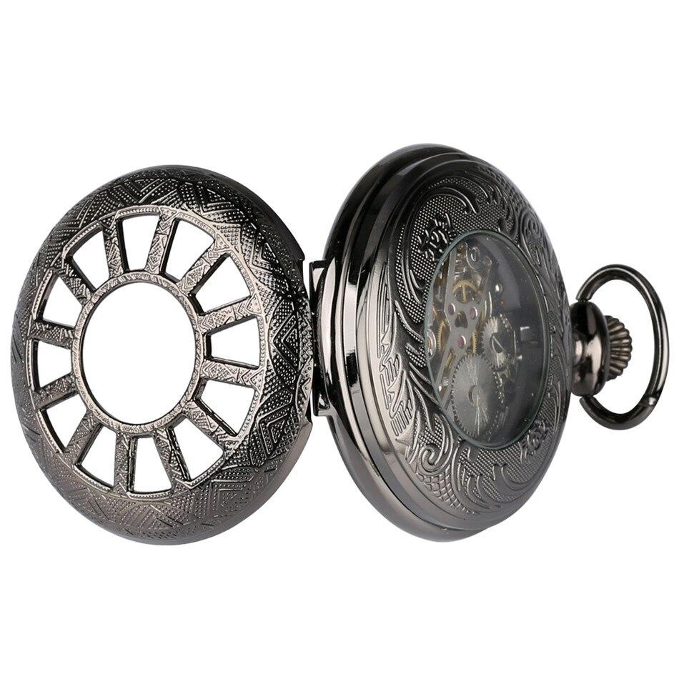 Montre à Gousset Mécanique Black Wheel - Goussets Béguin - 5