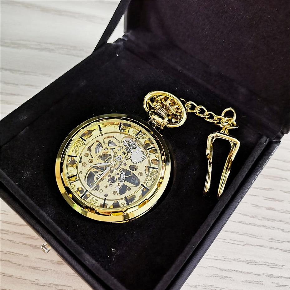 Montre à Gousset Mécanique Goldie Skeleton - Goussets Béguin - 1