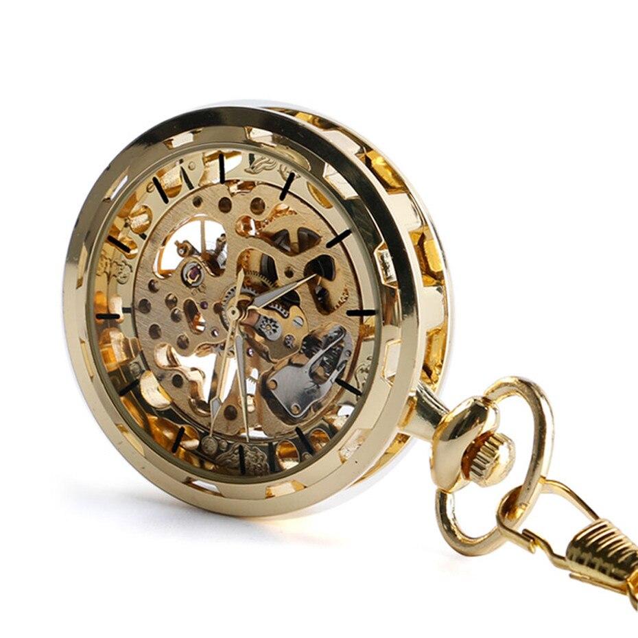 Montre à Gousset Mécanique Goldie Skeleton - Goussets Béguin - 6