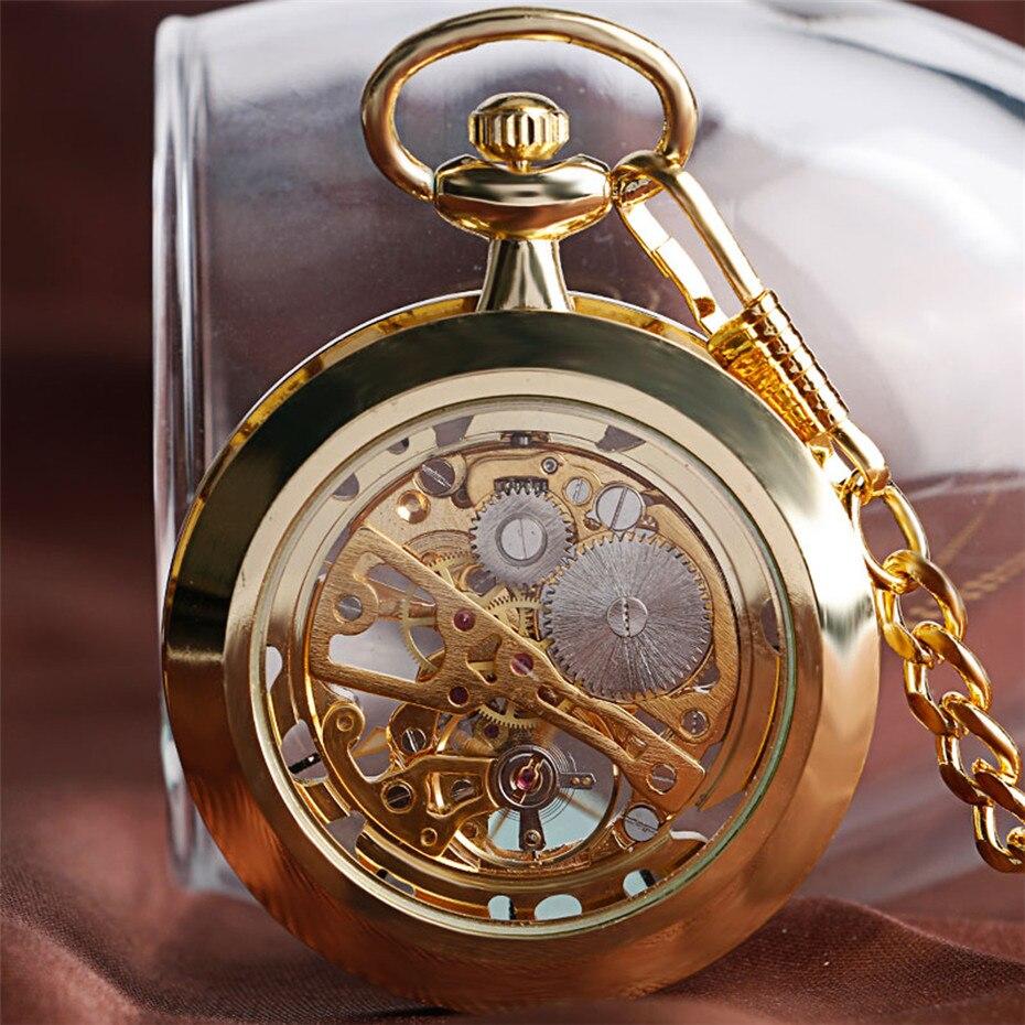 Montre à Gousset Mécanique Goldie Skeleton - Goussets Béguin - 4