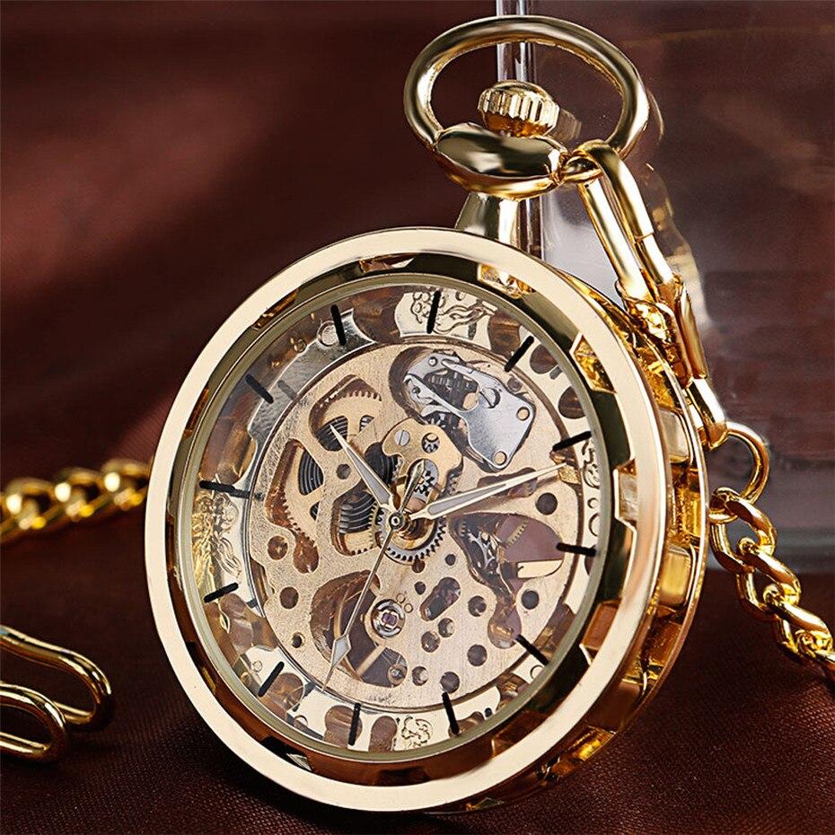 Montre à Gousset Mécanique Goldie Skeleton - Goussets Béguin - 3