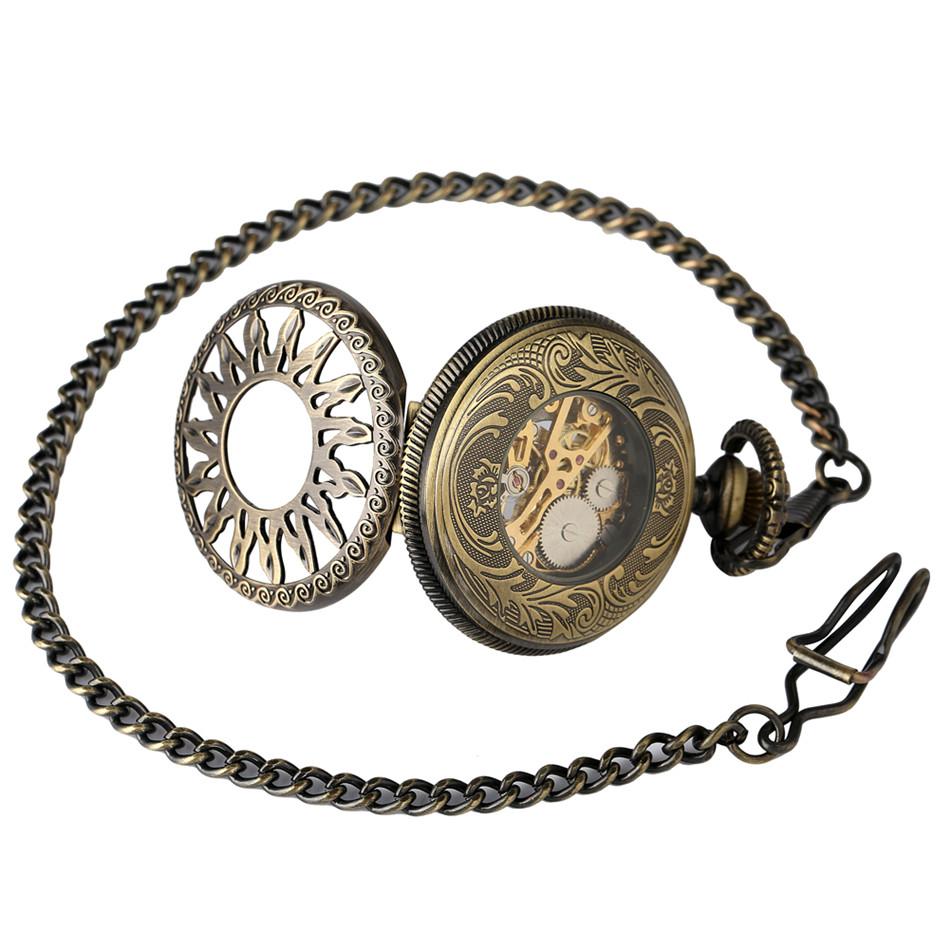 Montre à Gousset Mécanique Soleil de Bronze - Goussets Béguin - 6