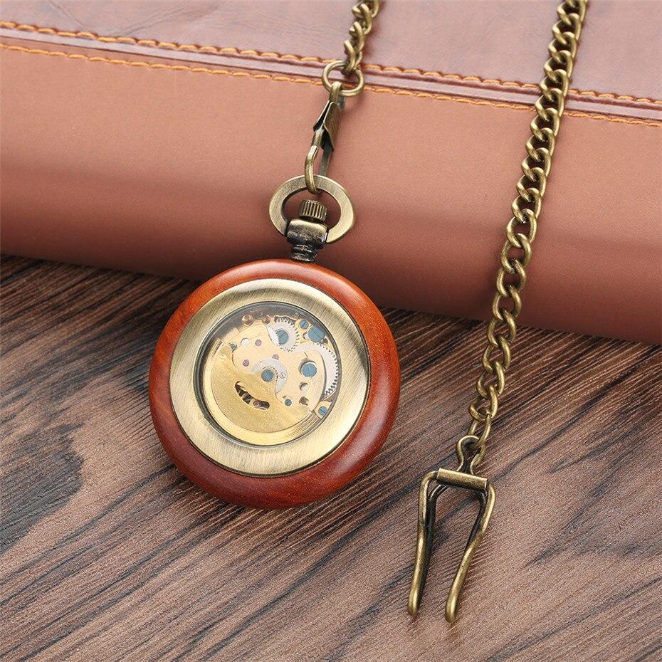 Montre gousset - Brown Wood - Goussets Béguin - 2