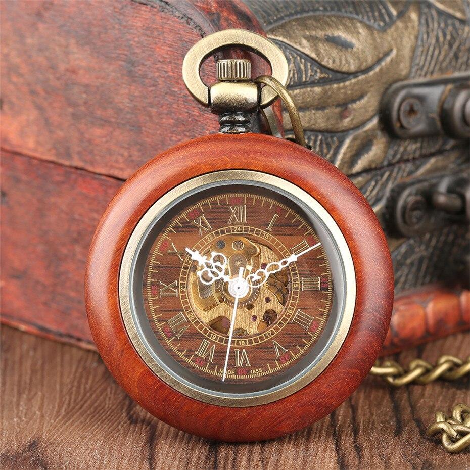 Montre gousset - Brown Wood - Goussets Béguin - 1