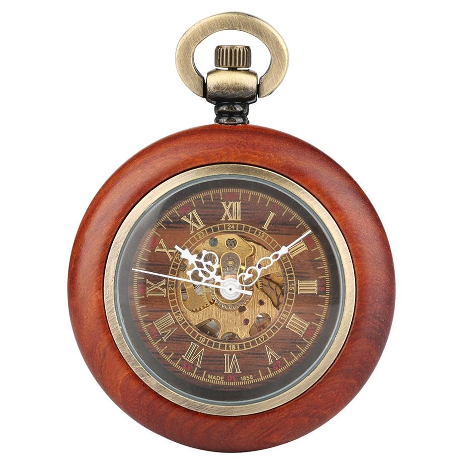 Montre gousset - Brown Wood - Goussets Béguin - 5