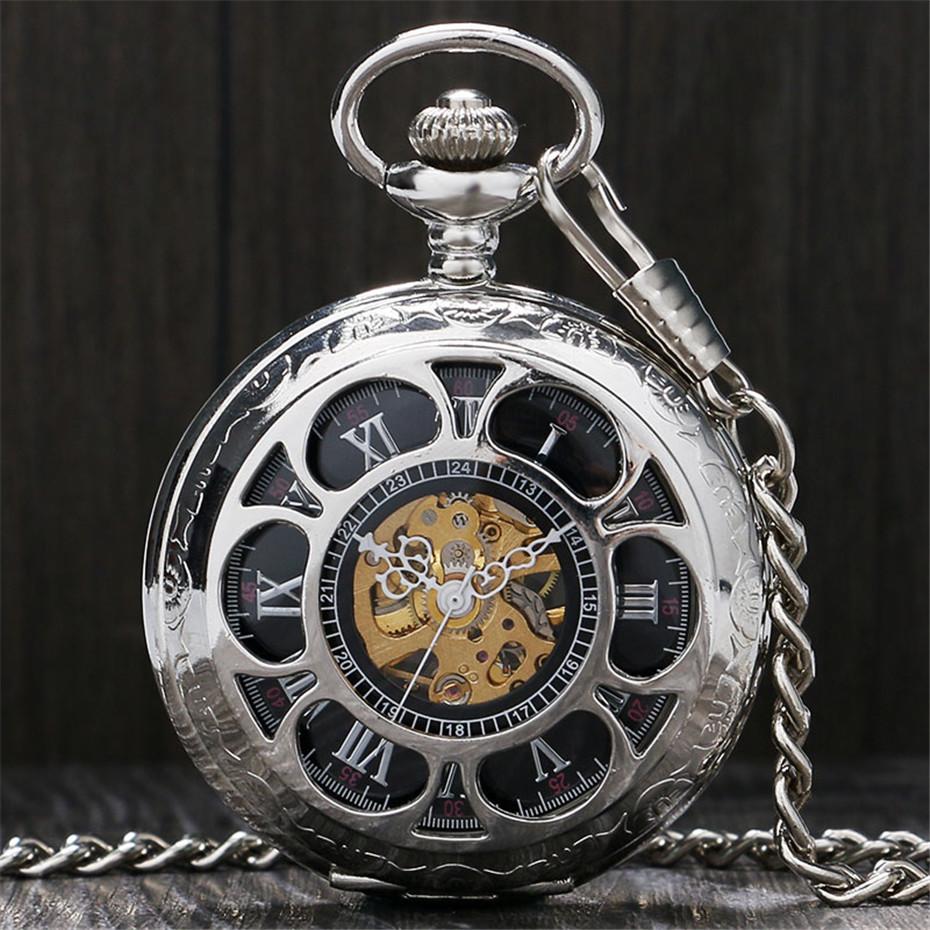 Montre gousset - Fleur Noire - Goussets Béguin - 4