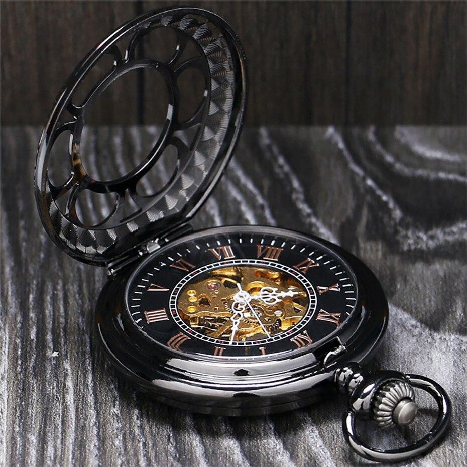 Montre gousset - Fleur Noire - Goussets Béguin - 12