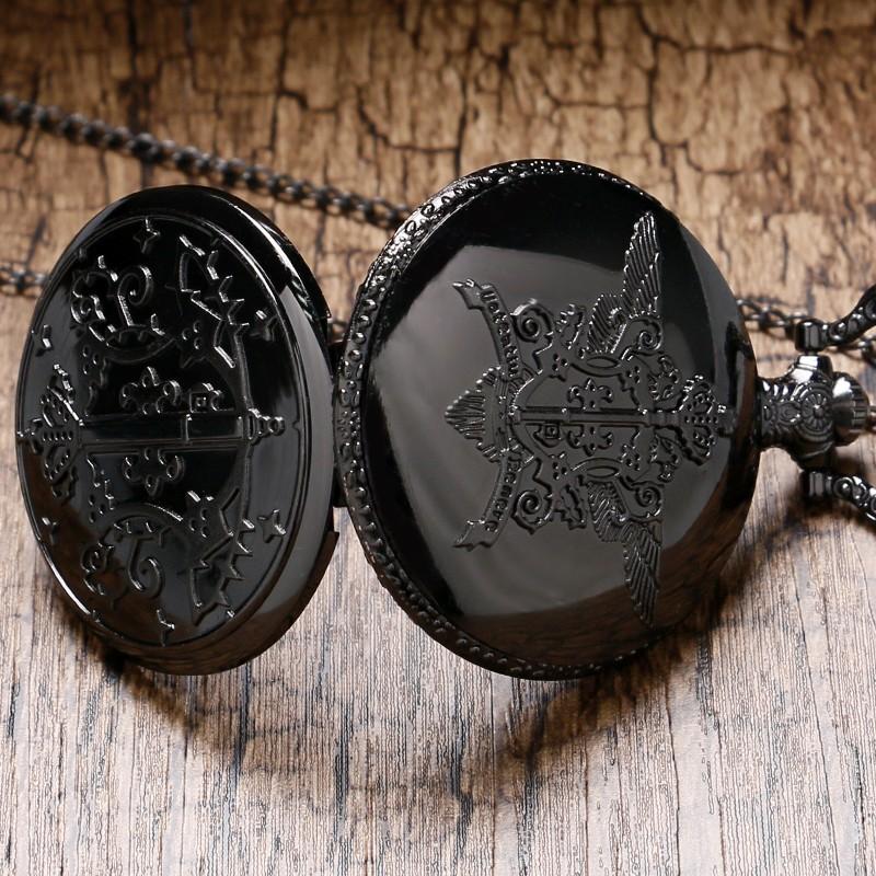 Montre Pendentif - Black London - Goussets Béguin - 4