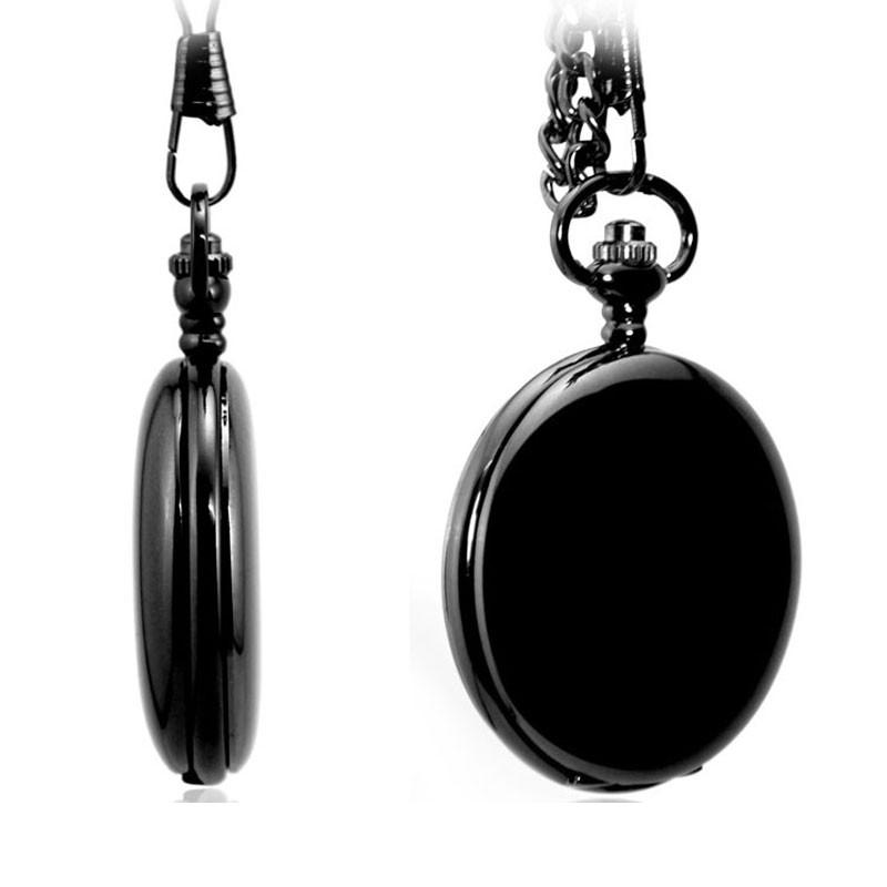 Montre Sautoir - Flat Black - Goussets Béguin - 3