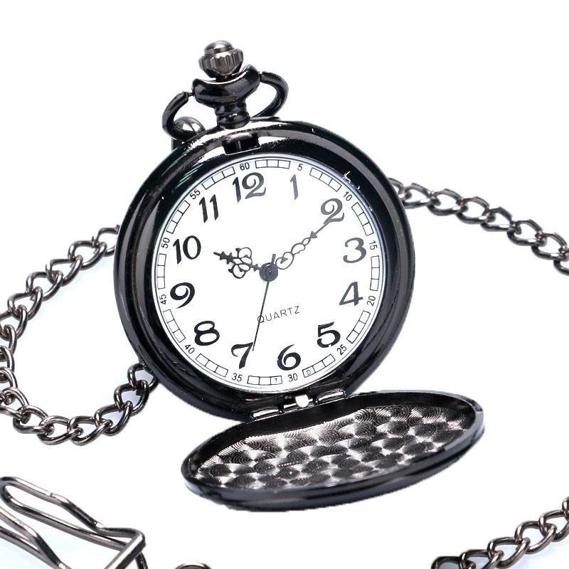 Montre Sautoir - Flat Black - Goussets Béguin - 1