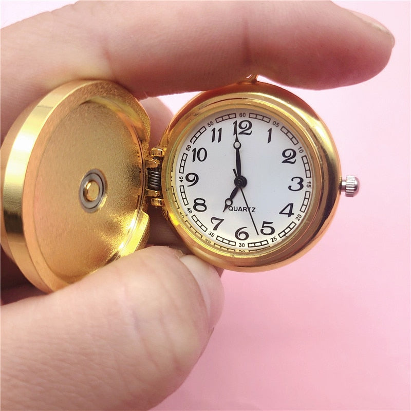 montre a gousset personnalisable quartz