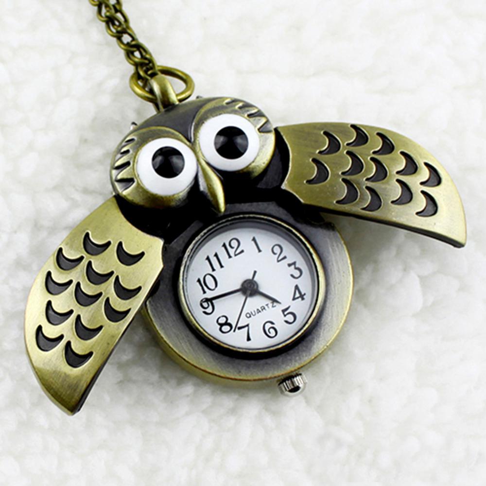 montre a gousset hibou