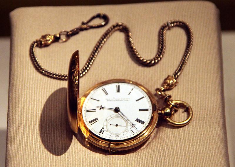 La montre à gousset en or d'Abraham Lincoln | Goussets Béguin