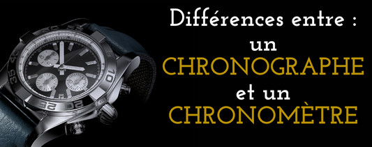 Quelle est la Différence entre un Chronomètre et un Chronographe ?
