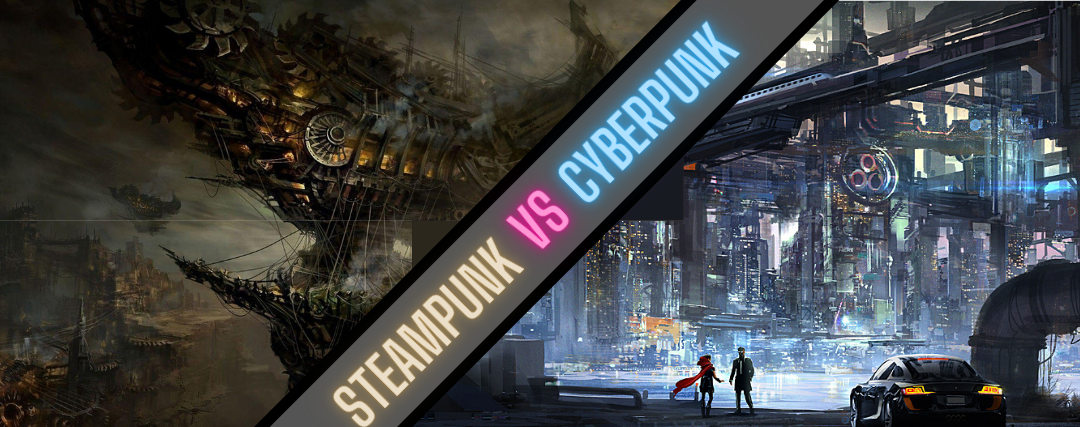 difference steampunk cyberpunk