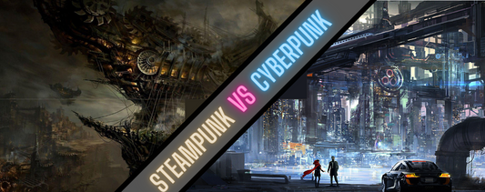 difference steampunk cyberpunk