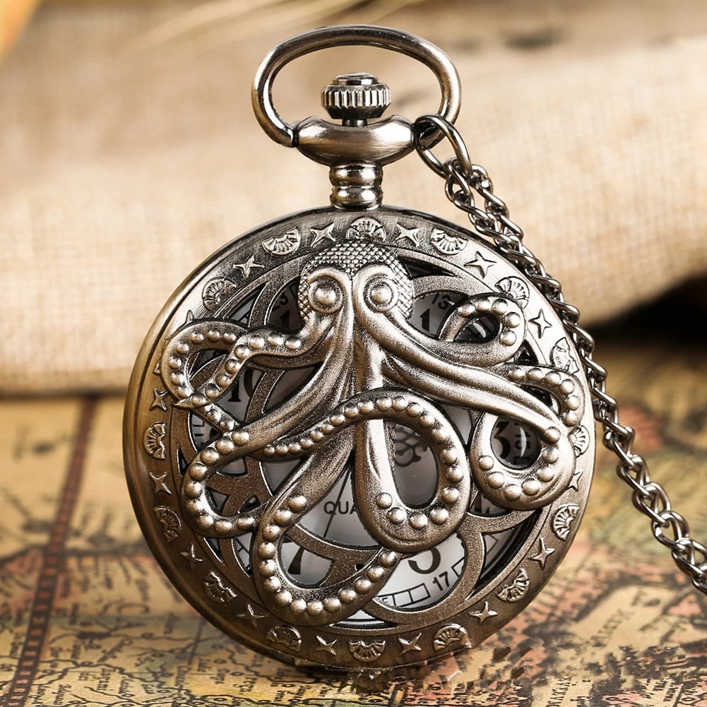 Montre à gousset | Vintage Octopus