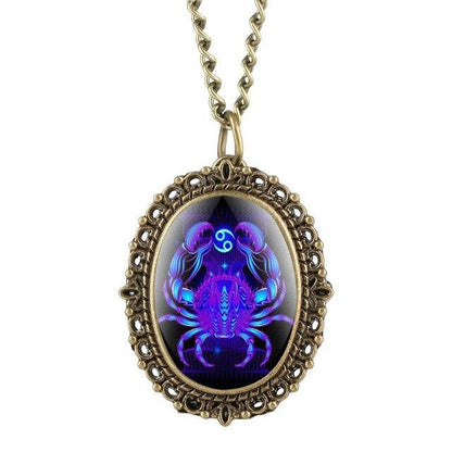 Montre Collier Camée - Astro Zodiaque