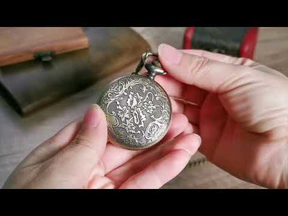 Montre à Gousset | Silver Octopus