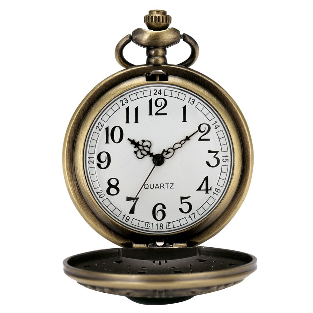 montre de poche emeraude